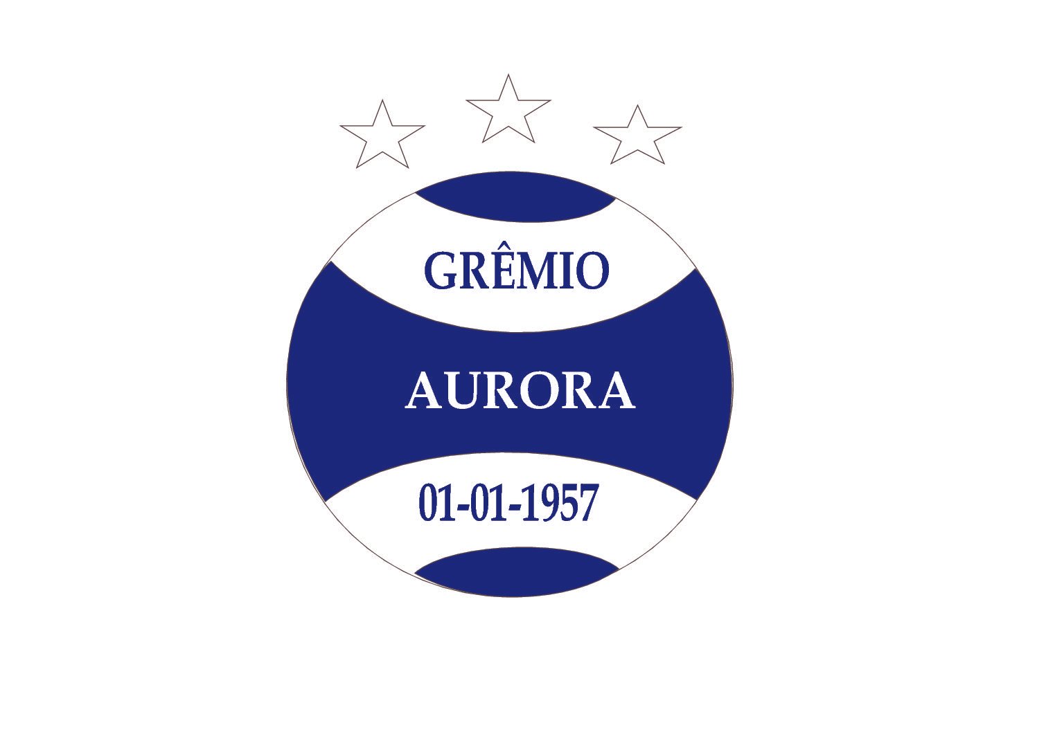 Aurora  Escudos de futebol, Futebol, Brasão