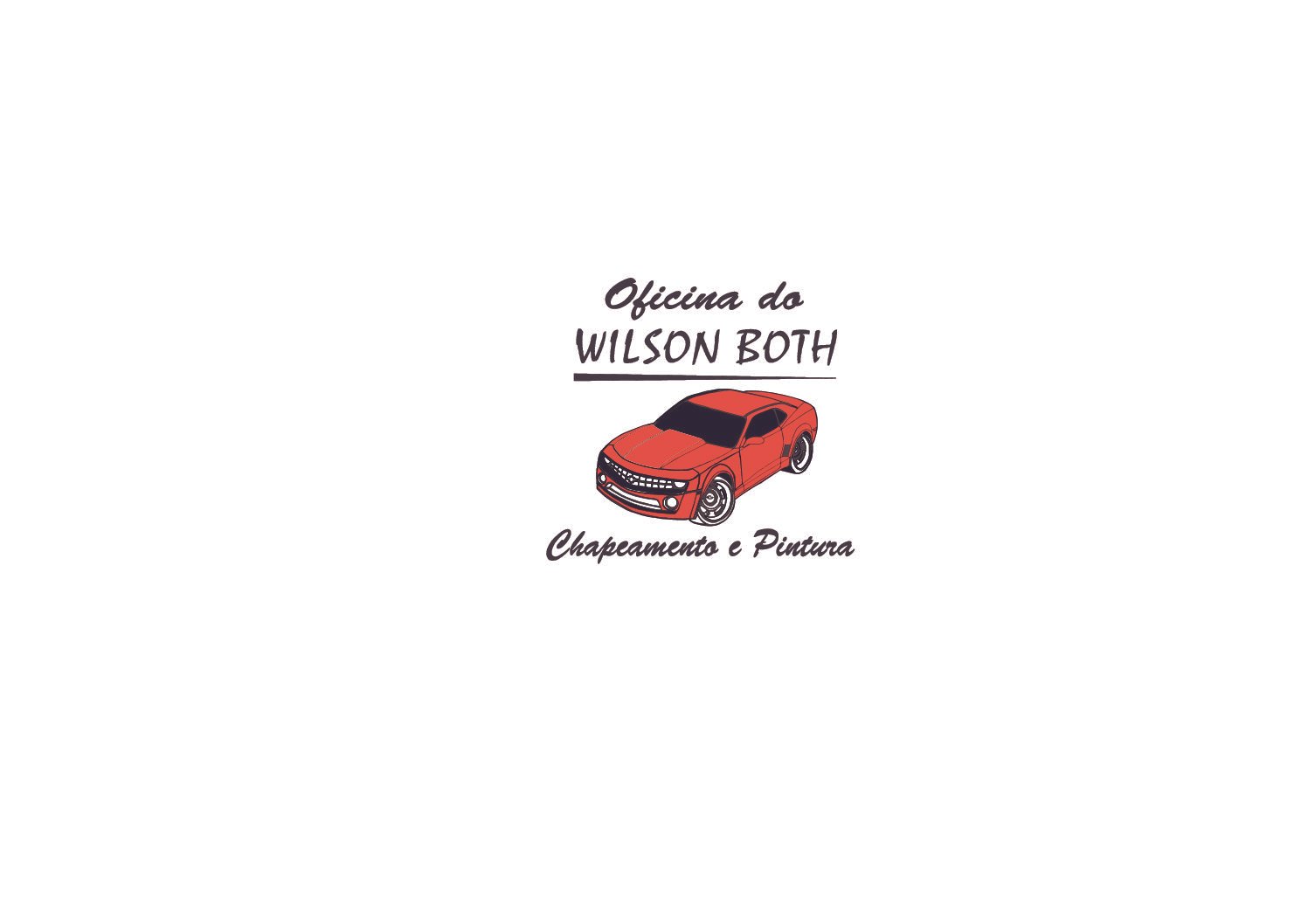 Camisetas com logo serigrafada para Oficina do Wilson Both, da cidade de Ibirubá/RS.